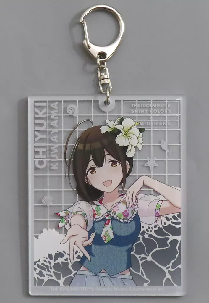 桑山千雪 デカキーホルダー tropical style 「アイドルマスター シャイニーカラーズ×よみうりランド」