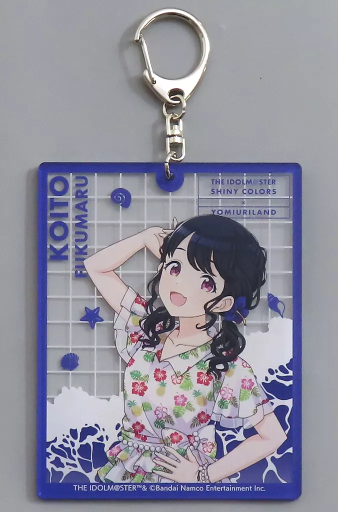 福丸小糸 デカキーホルダー tropical style 「アイドルマスター シャイニーカラーズ×よみうりランド」