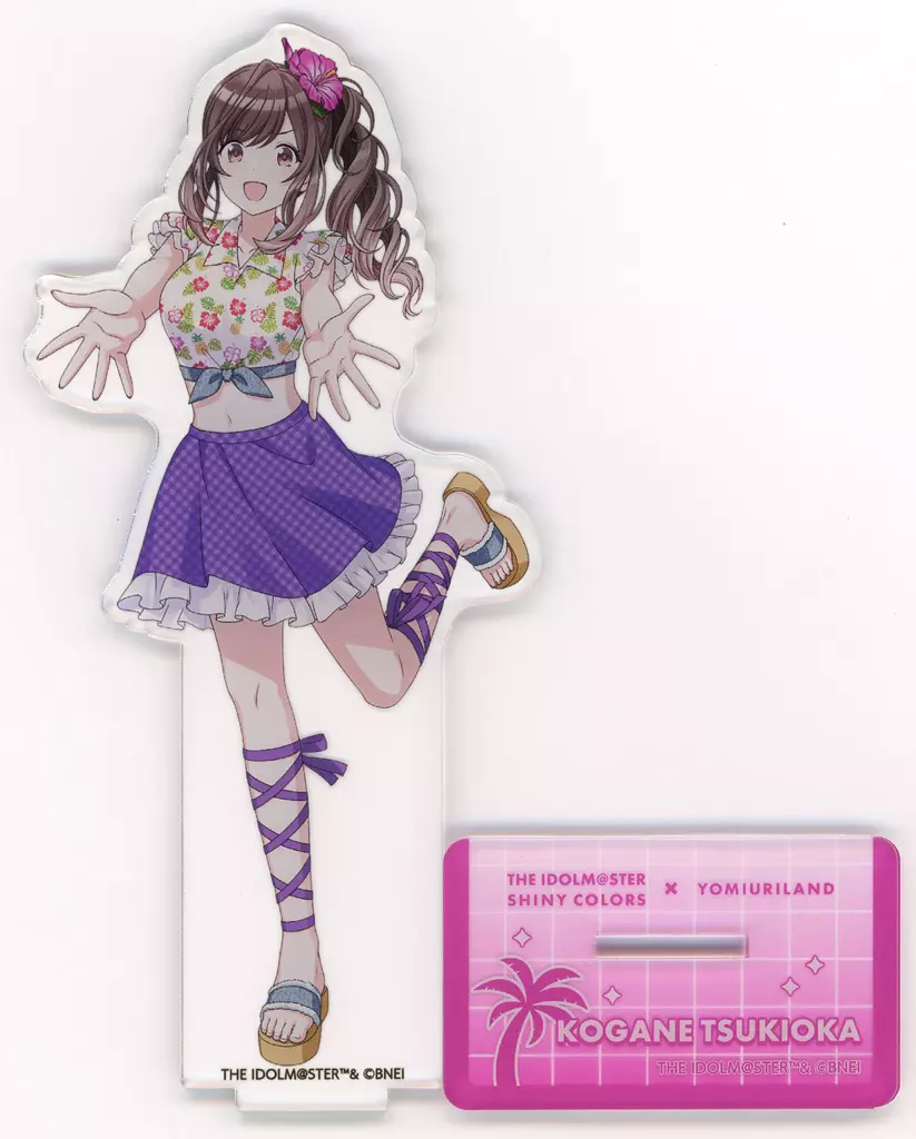 月岡恋鐘 アクリルフィギュア tropical style 「アイドルマスター シャイニーカラーズ×よみうりランド」