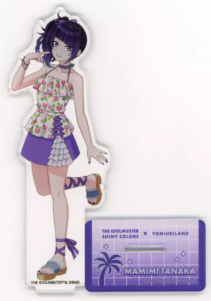 田中摩美々 アクリルフィギュア tropical style 「アイドルマスター シャイニーカラーズ×よみうりランド」