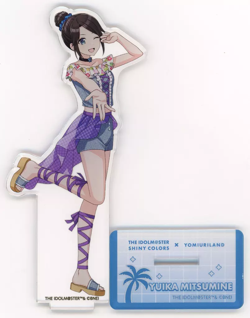 三峰結華 アクリルフィギュア tropical style 「アイドルマスター シャイニーカラーズ×よみうりランド」