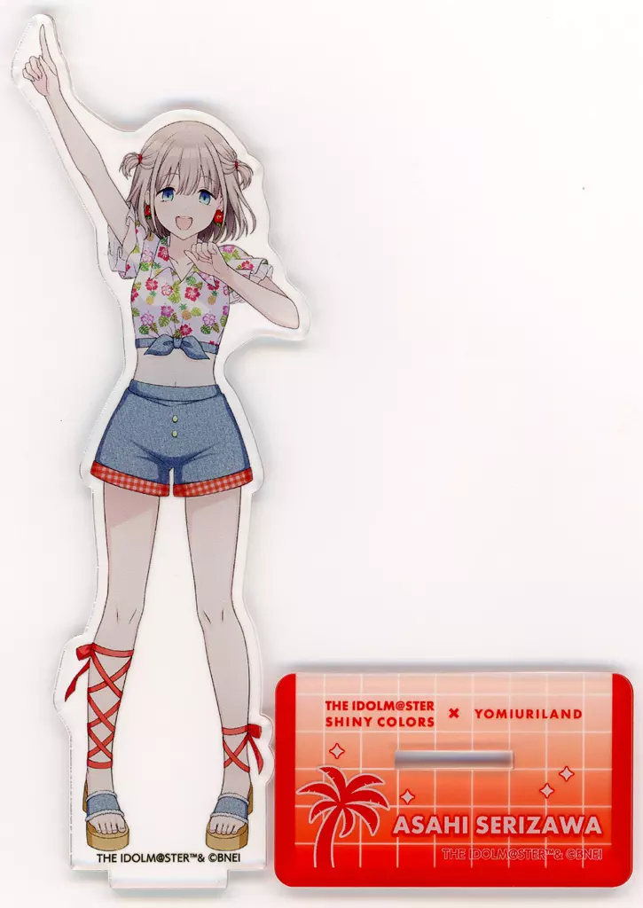 芹沢あさひ アクリルフィギュア tropical style 「アイドルマスター シャイニーカラーズ×よみうりランド」
