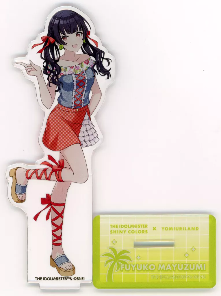 黛冬優子 アクリルフィギュア tropical style 「アイドルマスター シャイニーカラーズ×よみうりランド」