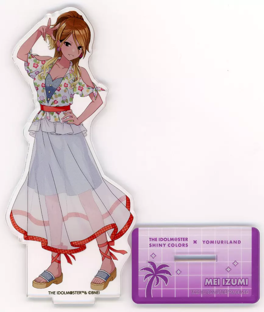 和泉愛依 アクリルフィギュア tropical style 「アイドルマスター シャイニーカラーズ×よみうりランド」