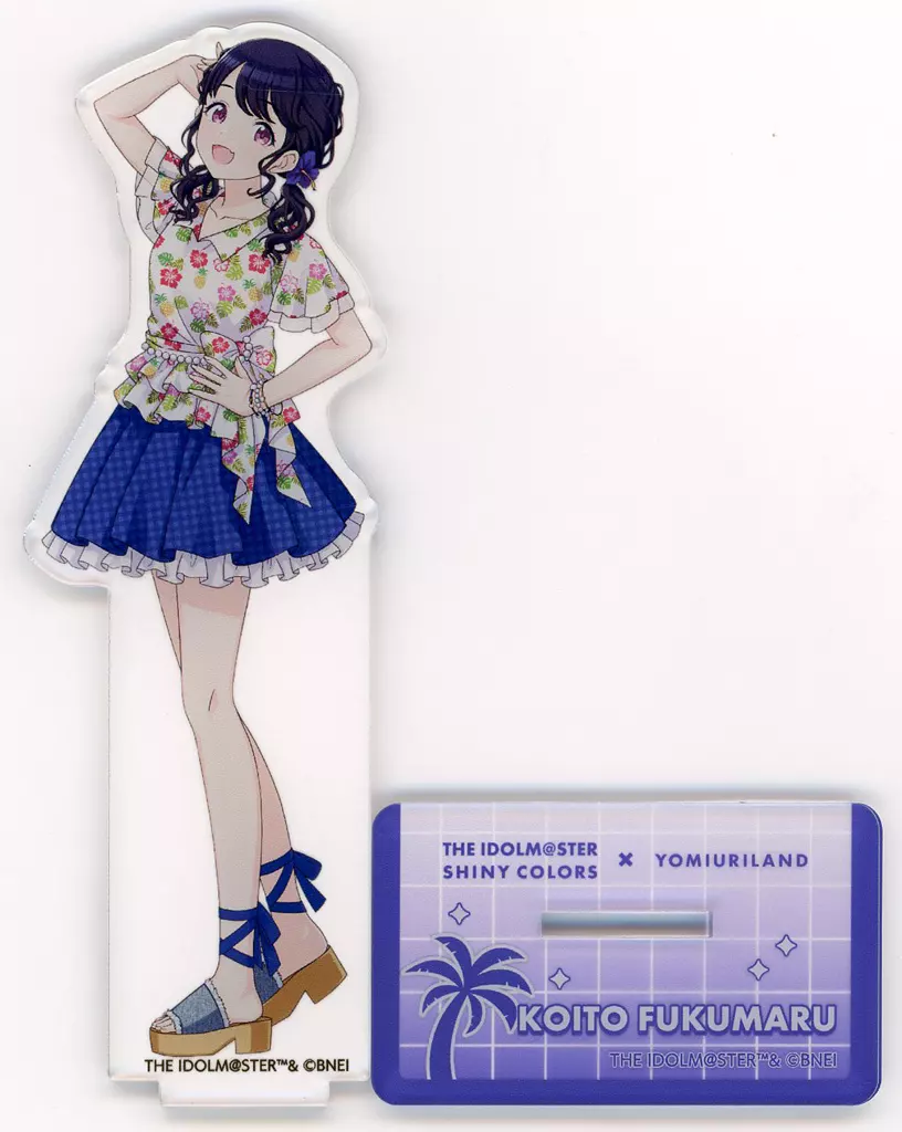福丸小糸 アクリルフィギュア tropical style 「アイドルマスター シャイニーカラーズ×よみうりランド」