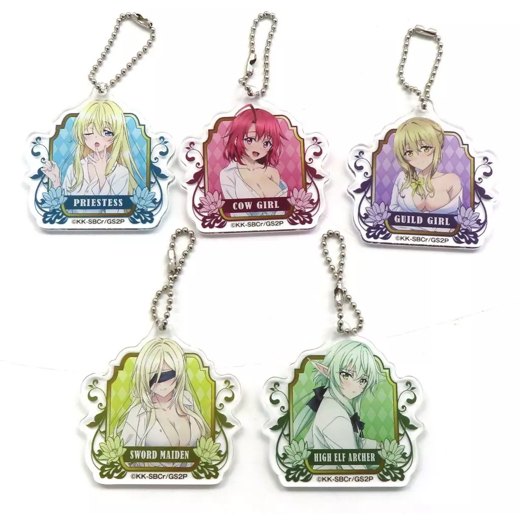 全5種セット 「ゴブリンスレイヤーII×BOOKOFF アクリル」