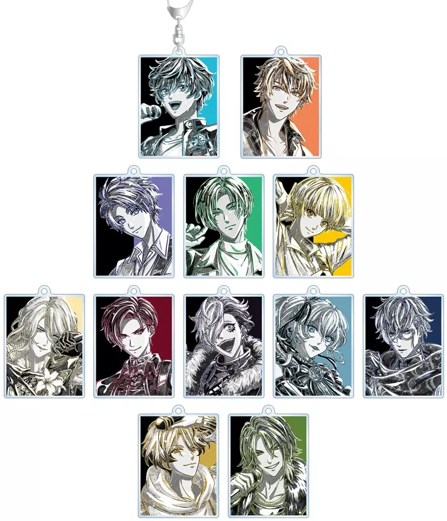 全12種セット 「アルゴナビス -キミが見たステージへ- トレーディング Ani-Art BLACK LABEL アクリル ver.A」