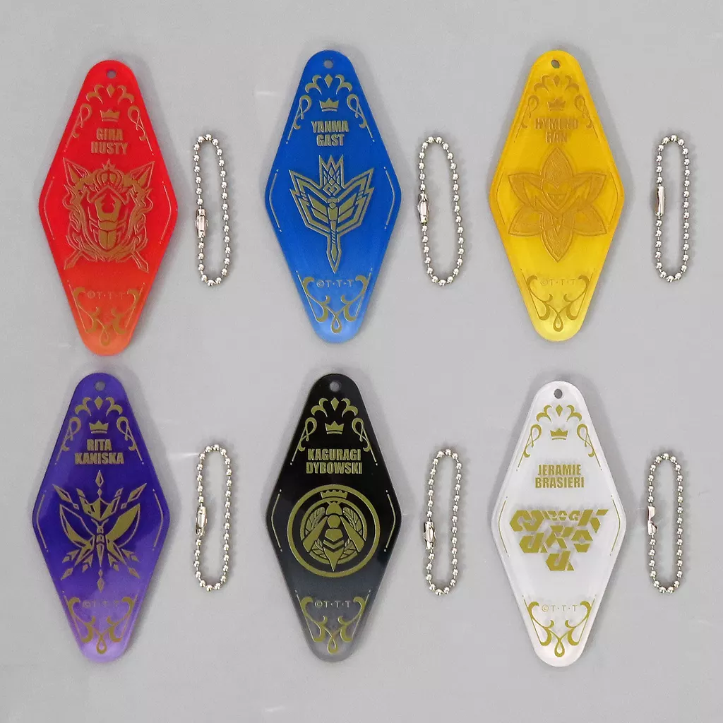 全6種セット 「王様戦隊キングオージャー POP UP SHOP シンボルコレクション」