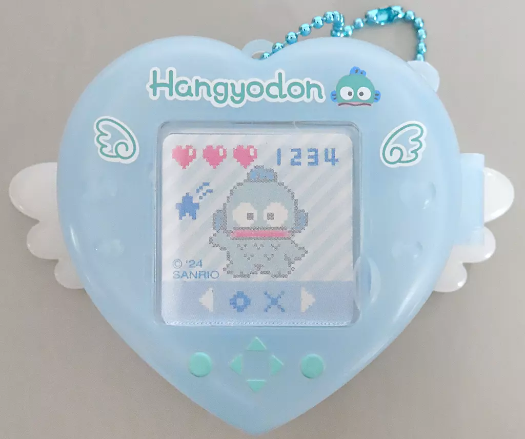 ハンギョドン 「サンリオキャラクターズ シークレットゲーム機風チャーム 水色デイズ」