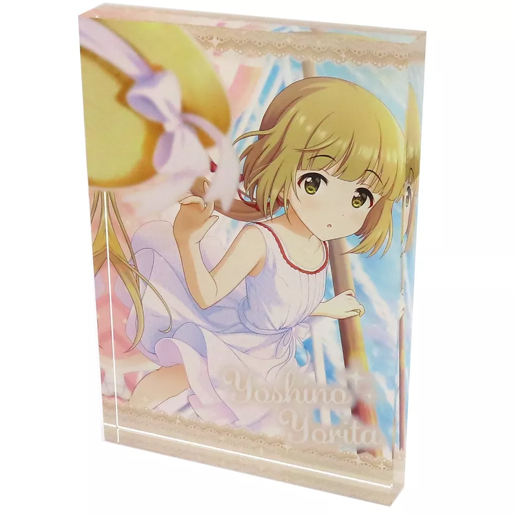 依田芳乃 アクリルブロック 「アイドルマスター シンデレラガールズ」
