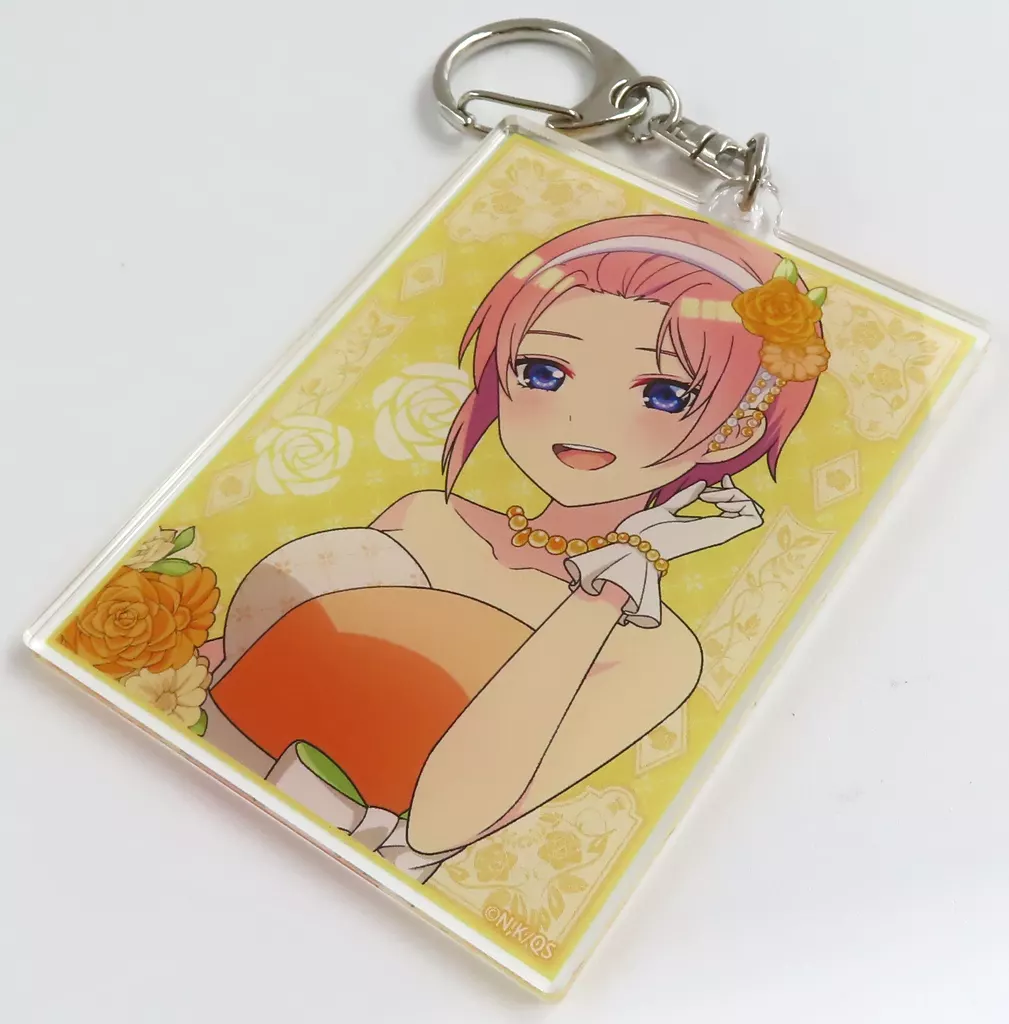 中野一花 ちょいデカアクリル オレンジデーver. 「五等分の花嫁∽ ～オレンジデーをあなたと一緒に～ TSUTAYA POP UP SHOP」