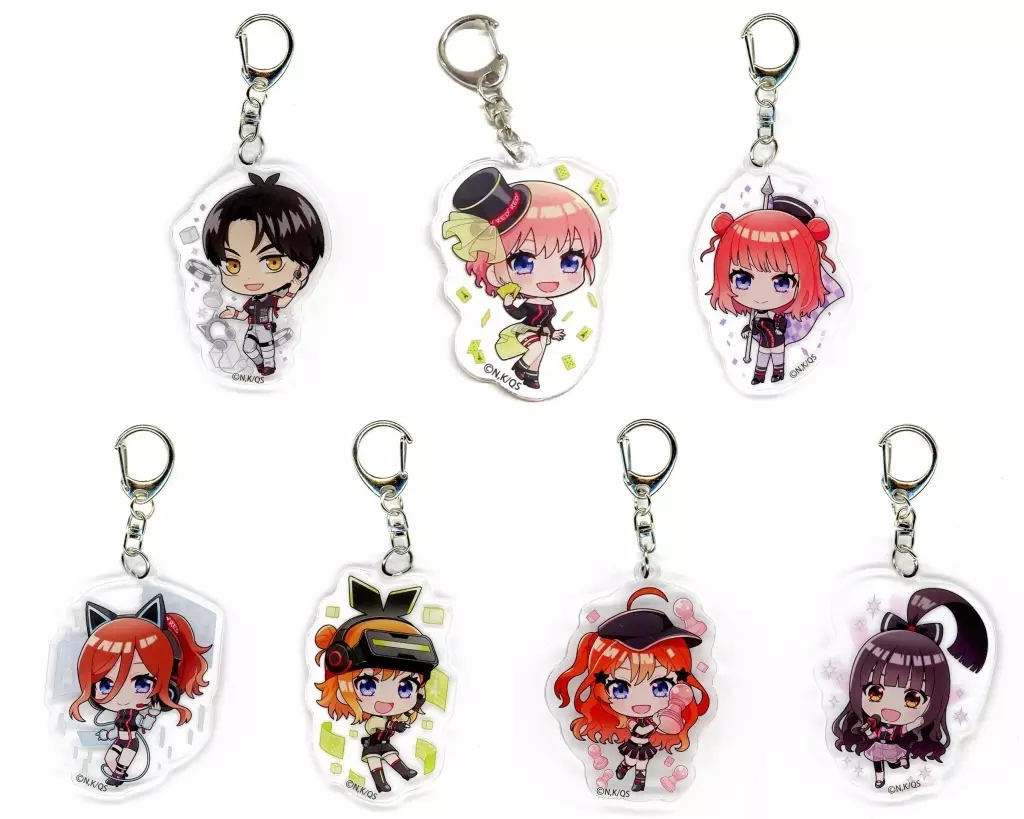 全7種セット 「五等分の花嫁∽×RED° TOKYO TOWER トレーディングアクリル」