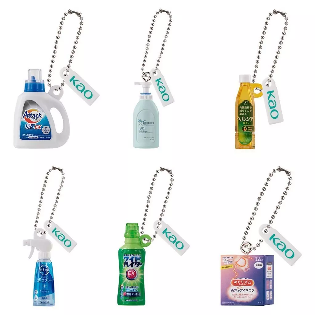 全6種セット 「花王 ミニチュアチャーム2」