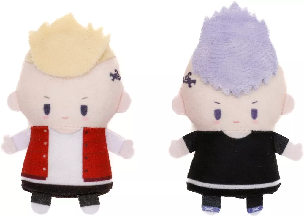 龍宮寺堅＆三ツ谷隆(過去) フィンガーマスコット・PUPPELA(パペラ)セット(ぬいぐるみ) 「東京リベンジャーズ」