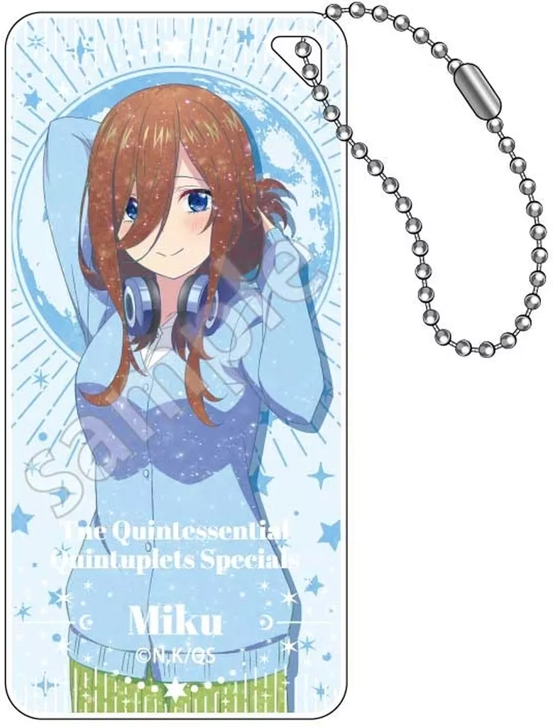中野三玖 ギャラクシーシリーズ ドミテリアキーチェーンJr. 「五等分の花嫁∽」
