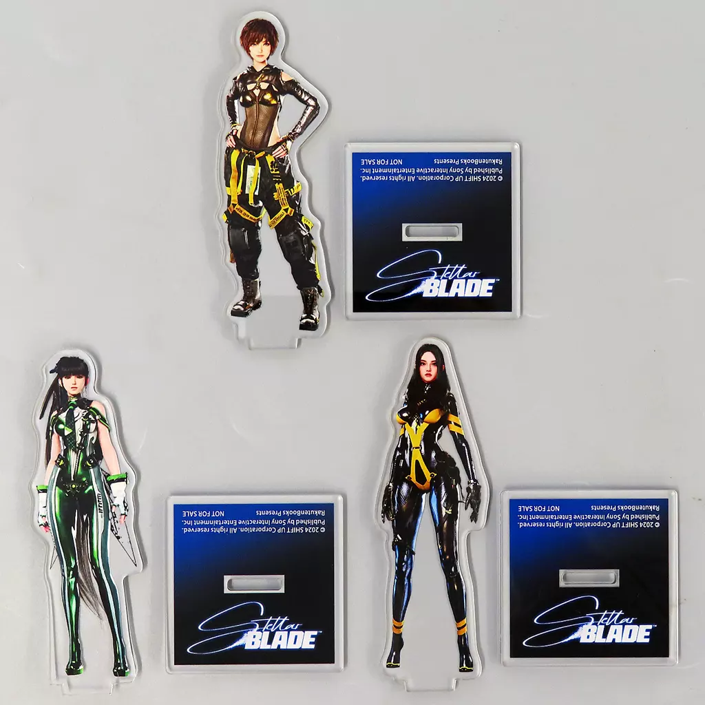アクリルスタンド・アクリルパネル　リリー＆イヴ＆タキ オリジナルアクリルスタンド3種セット 「PS5ソフト Stellar Blade」 楽天ブックス購入特典