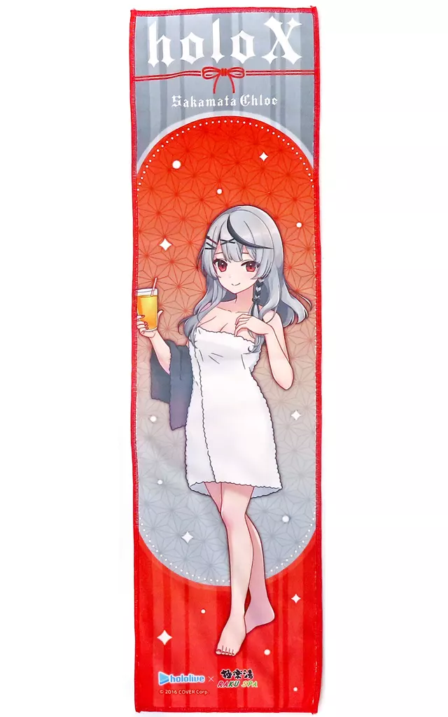 フロライフ　のぼり　沙花叉クロヱ 非売品】ホロライブ 沙花叉クロヱ フロライフのぼり(当選品) - メルカリ