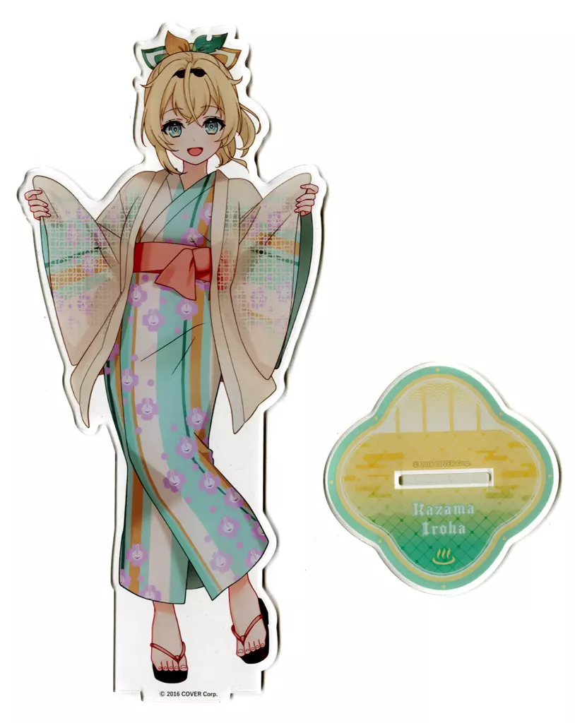 ゆ*ん様 ホロライブ アクリルスタンド 風真いろは 浴衣 駿河屋 -<中古>風真いろは デカアクリルスタンド 浴衣ver
