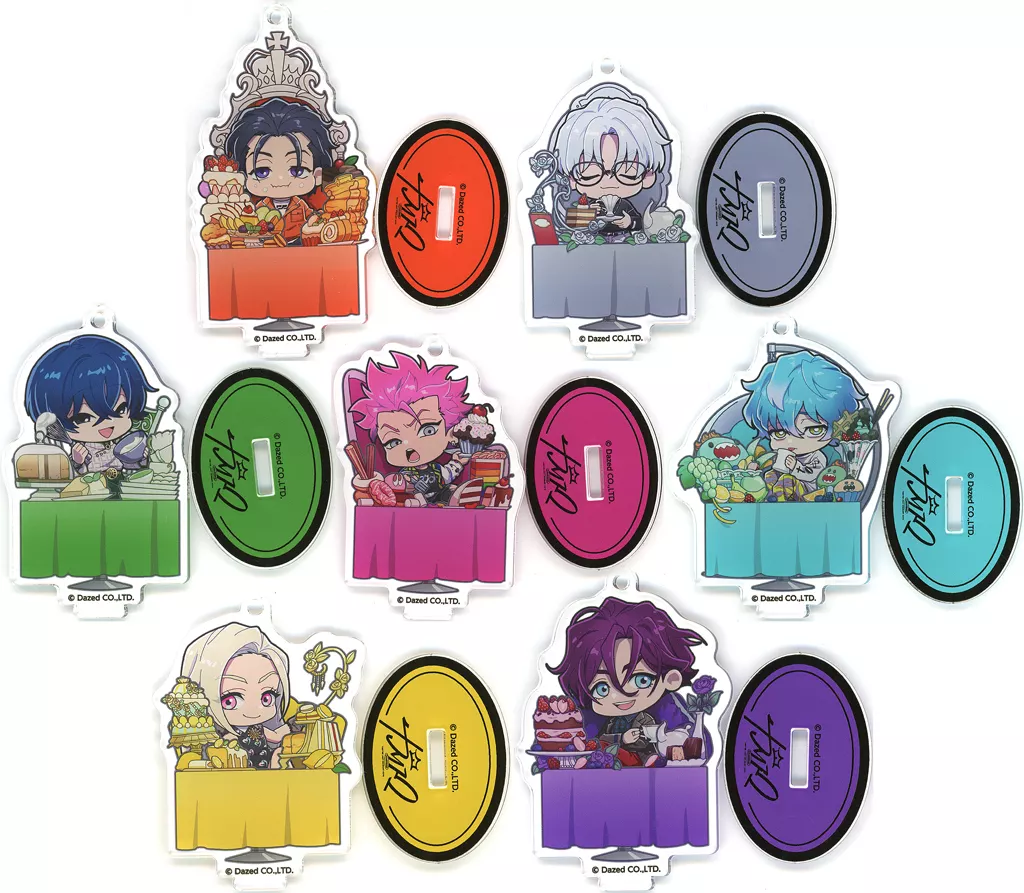 全7種セット 「カリスマ×CHARACHA アクリルスタンド」