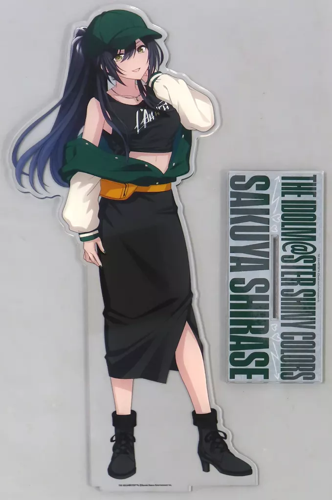 アクリルスタンド・アクリルパネル　白瀬咲耶 描き下ろしイラスト 超デカアクリルスタンド ストリートver. 「アイドルマスター シャイニーカラーズ 283PRODUCTION SHOP 2024 -ストリートシーズン-」