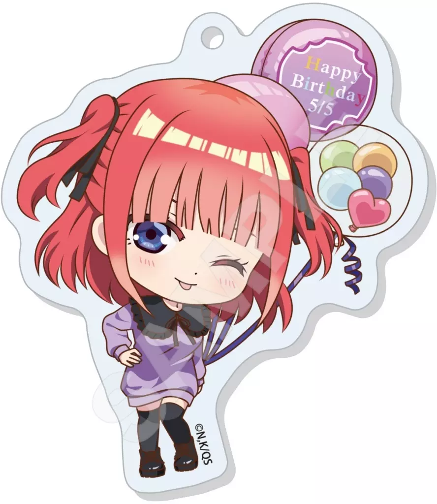中野二乃 「五等分の花嫁∽×中野区 五周年祭 アクリル BOX B(SD)」