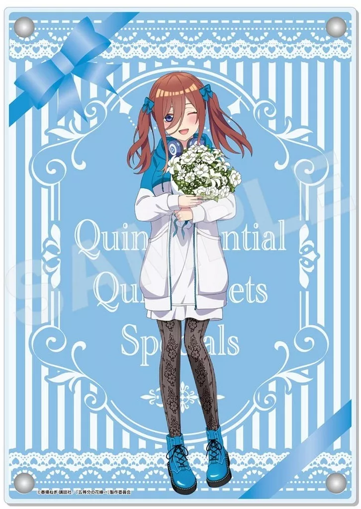 中野三玖 ツインアクリルボード 「五等分の花嫁∽×中野区 五周年祭」_image