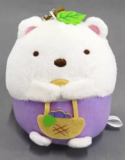しろくま ボールチェーン付き森のみのりぬいぐるみ 「すみっコぐらし」