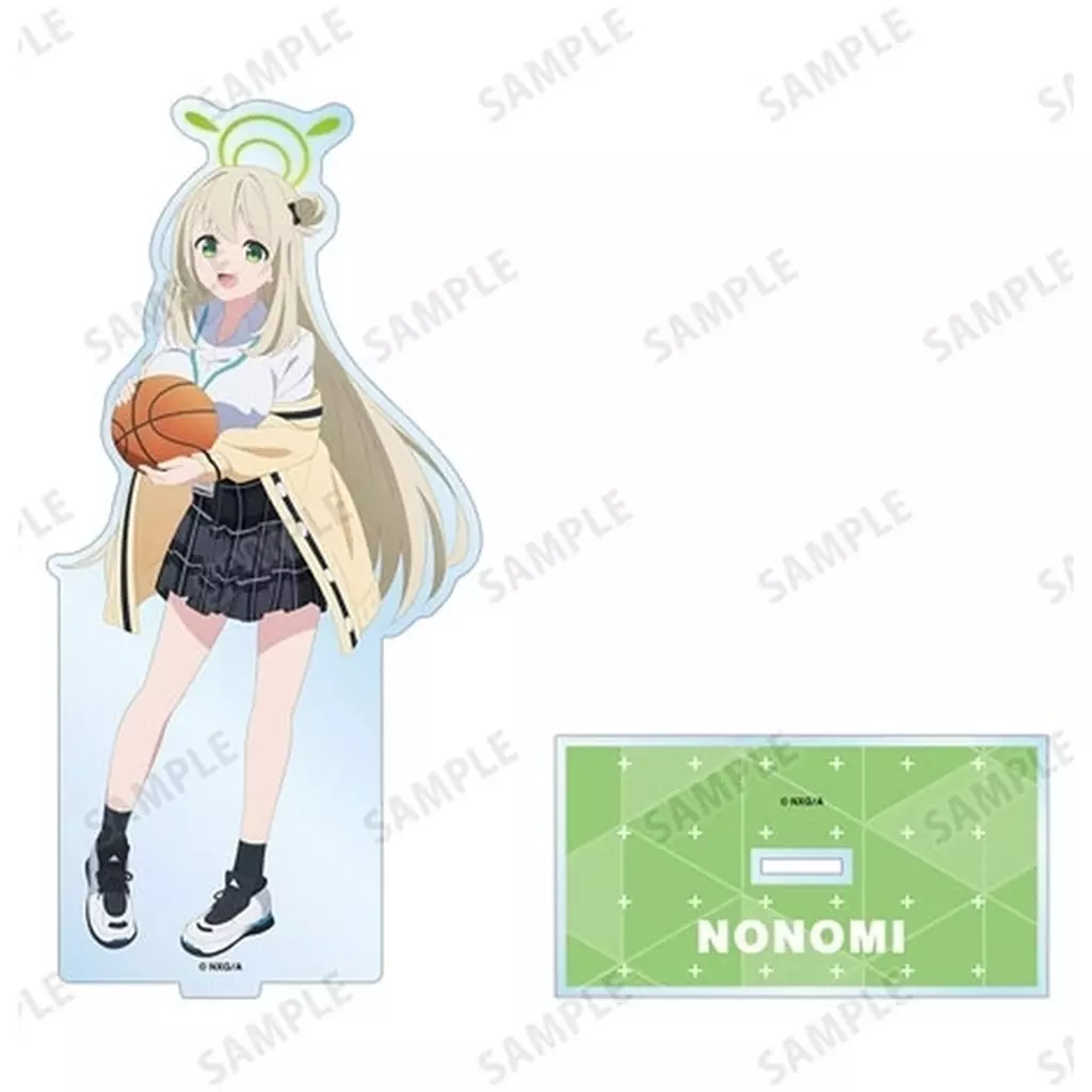 十六夜ノノミ 描き下ろし アクティビティver. BIGアクリルスタンド 「ブルーアーカイブ The Animation×ROUND1」