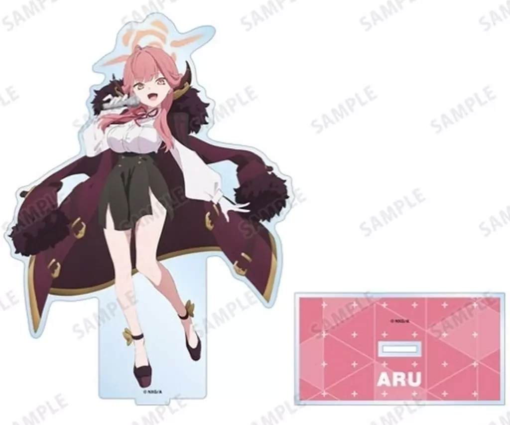 陸八魔アル 描き下ろし アクティビティver. BIGアクリルスタンド 「ブルーアーカイブ The Animation×ROUND1」
