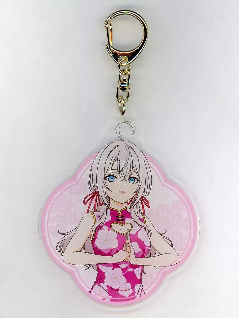 アリサ・ミハイロヴナ・九条(アーリャ) 描き下ろし チャイナドレスver. BIGアクリル 「時々ボソッとロシア語でデレる隣のアーリャさん POP UP SHOP in マルイ」
