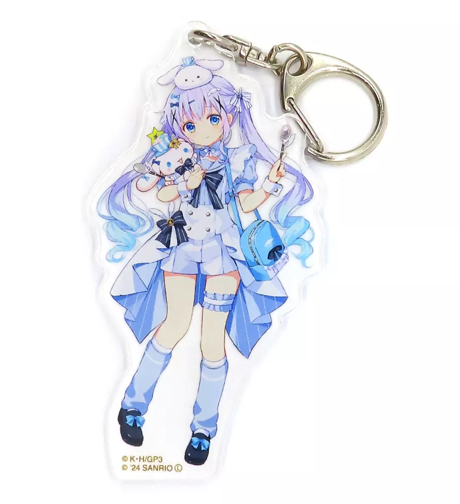 チノ＆シナモロール(全身) 「ご注文はうさぎですか? BLOOM×サンリオキャラクターズ POP-UP SHOP アクリル」