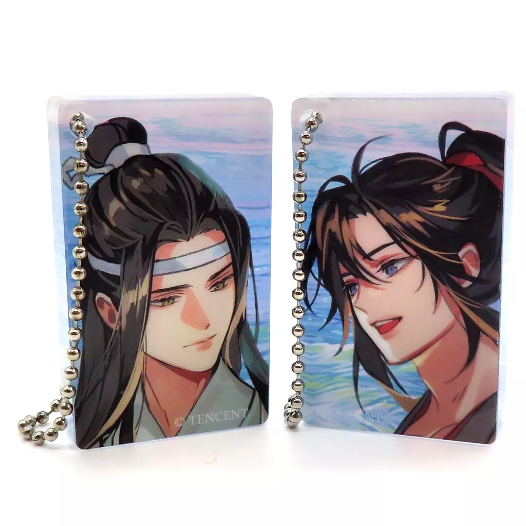 魏無羨＆藍忘機(花火天涯Ver.) アクリルキーチェーンセット 「魔道祖師」 中国限定