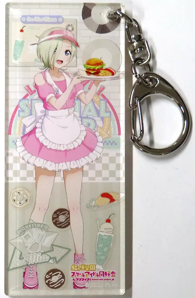 ミア・テイラー 「ラブライブ!虹ヶ咲学園スクールアイドル同好会 スペシャルダイナー in ツリービレッジ トレーディングアクリル Special Diner ver.」