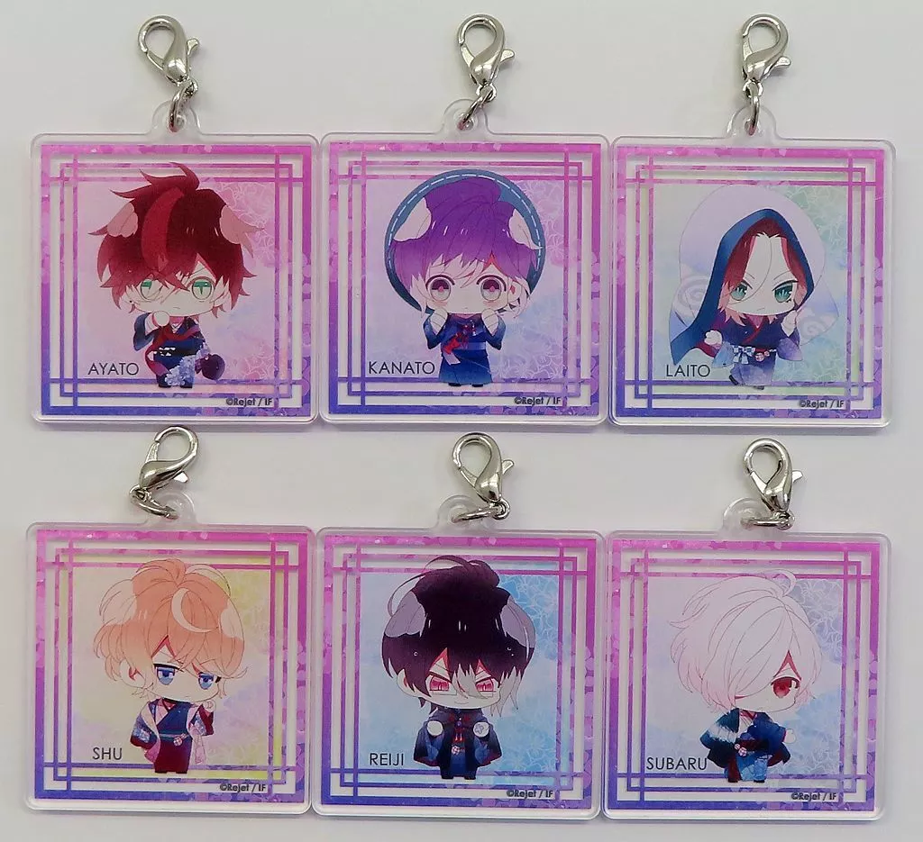 全6種セット アクリルチャーム 「DIABOLIK LOVERS ちびっこヴァンパイア きみまちのあじさい くじ Type A」 C賞