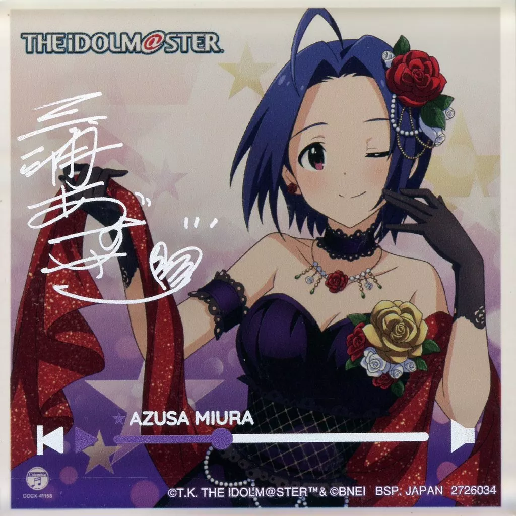 三浦あずさ アクリルブロック～MASTER ARTIST 4 Series～ 「アイドルマスター」 ナムコ限定