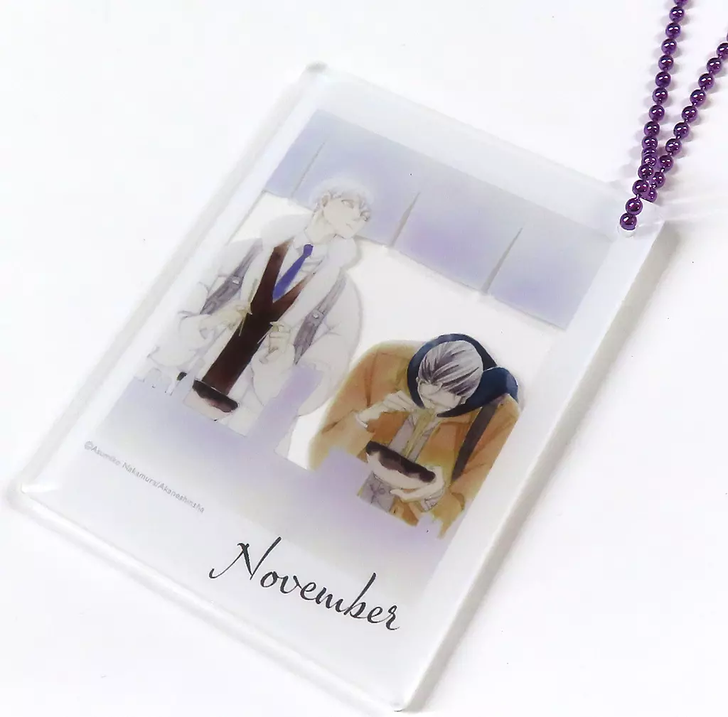 November 「mariage 中村明日美子 同級生シリーズ blanc 原画展 SNS風おでかけアクリル」