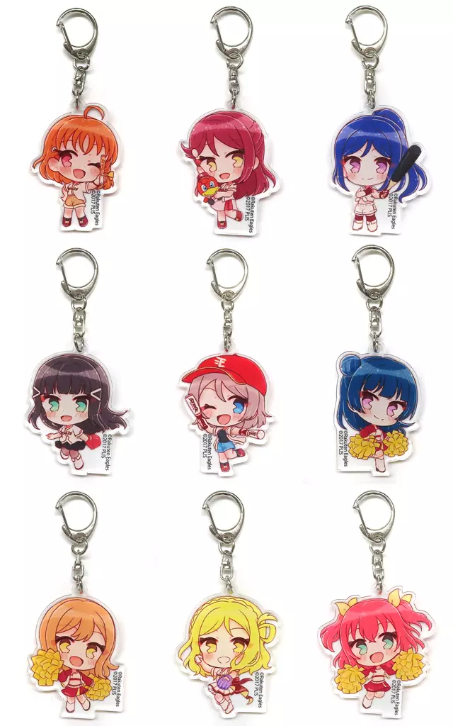 全9種セット 「ラブライブ!シリーズ×パ・リーグ6球団2024 Aqours×東北楽天ゴールデンイーグルス アクリル」