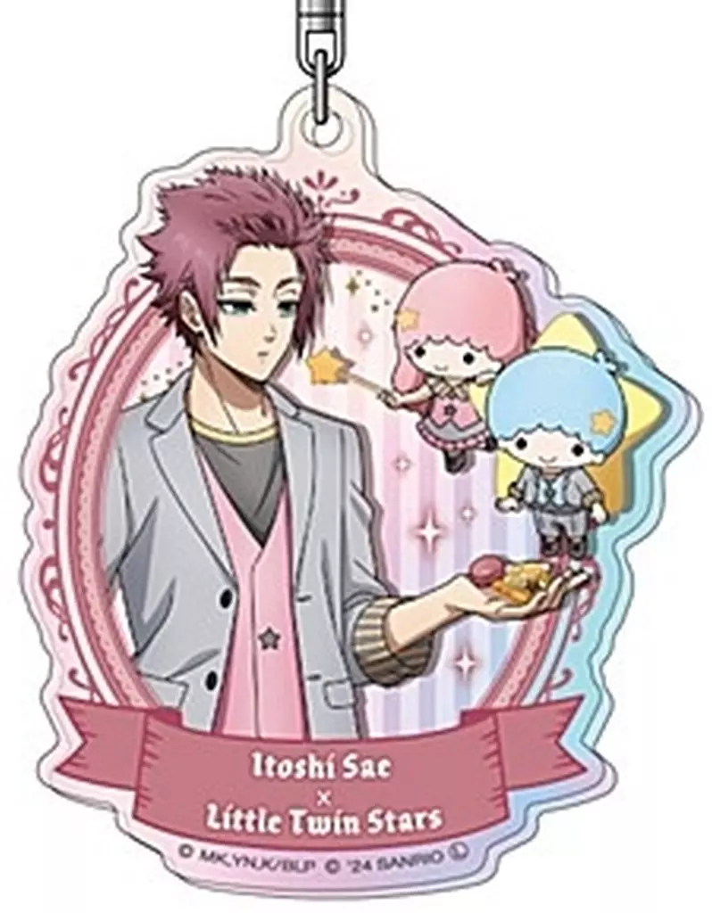 8.糸師冴×リトルツインスターズ アクリル オーロラTYPE 「ブルーロック×サンリオキャラクターズ」