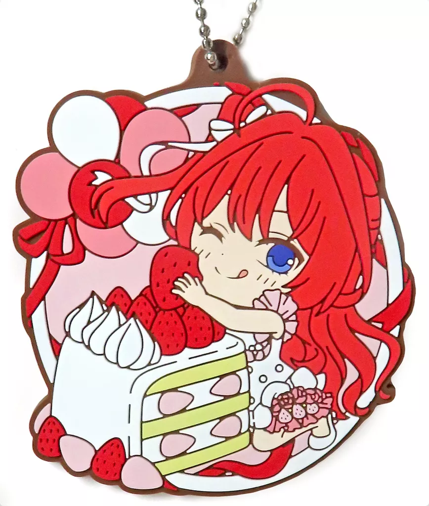 中野五月/円形 ラバーチャーム きゅんキャラいらすとれーしょんず 「一番くじ 五等分の花嫁∽ ～五つ子セレブレーション～」 I賞