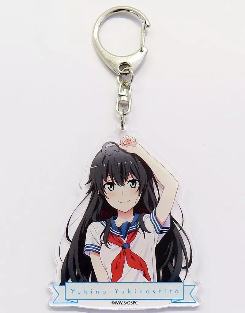 雪ノ下雪乃(セーラー服) アクリル 「DMMスクラッチ! やはり俺の青春ラブコメはまちがっている。完 第二弾」 C-4賞