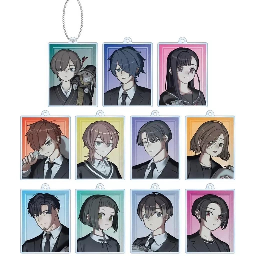 全11種セット 「MILGRAM -ミルグラム- 4th Anniversary POP UP STORE in ロフト 描き下ろし 4th Anniversary ver. トレーディングアクリル」
