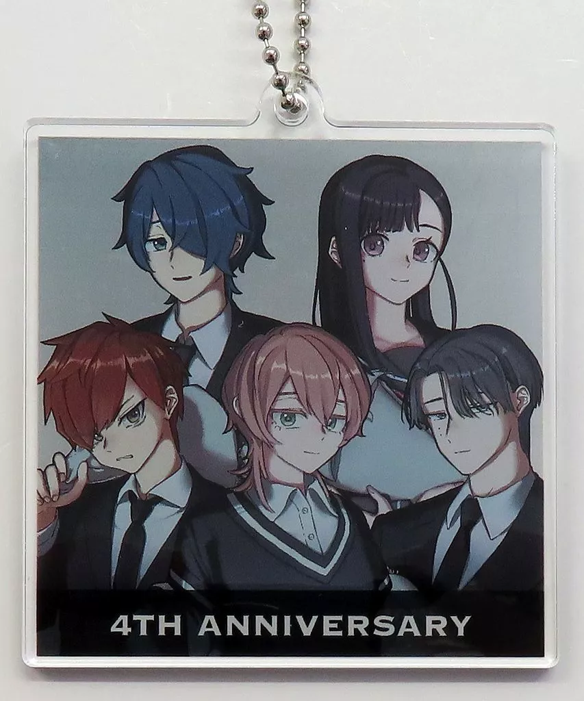 集合 描き下ろし 4th Anniversary ver. アクリル 「MILGRAM -ミルグラム- 4th Anniversary POP UP STORE in ロフト 描き下ろし 4th Anniversary ver. トレーディングアクリル」 アニメイト限定BOX購入特典