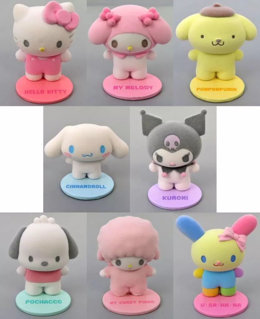全8種セット 「サンリオキャラクターズ シークレットマスコット ぴったっとふれんず」