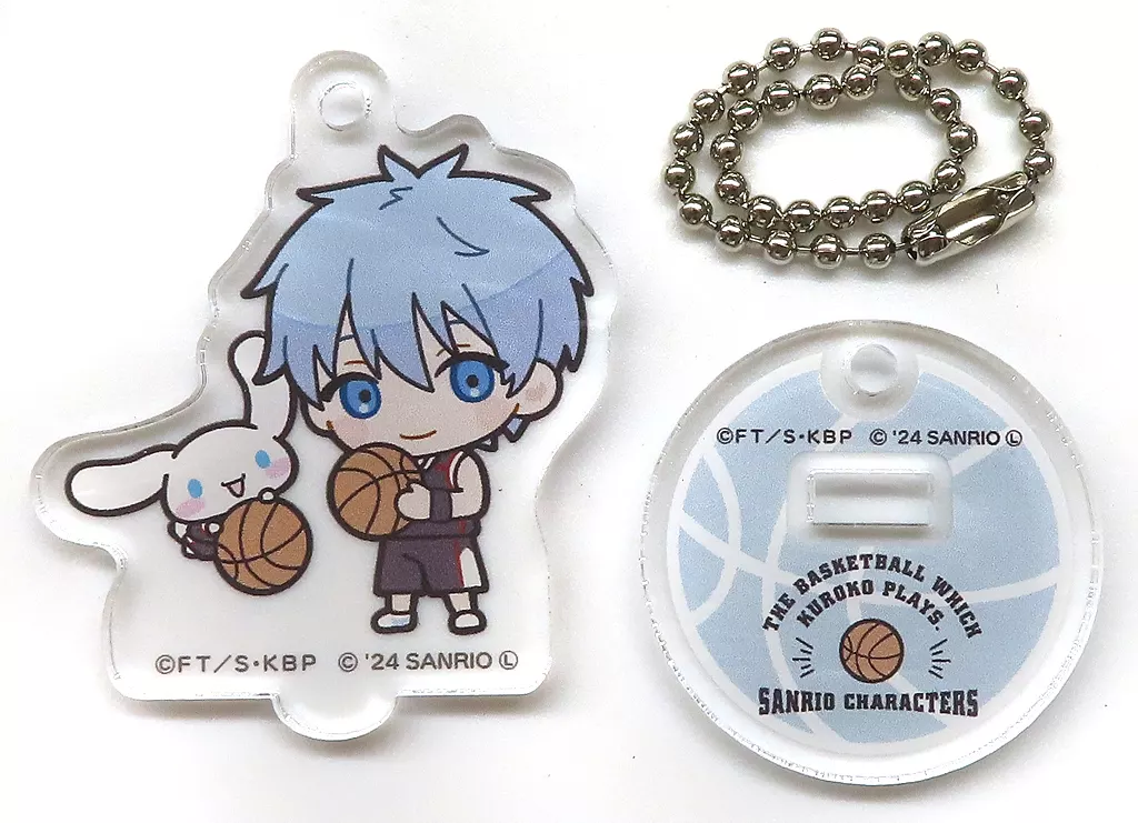 黒子テツヤ＆シナモロール 「黒子のバスケ×サンリオキャラクターズ PremiumShop ミニアクリルスタンド」