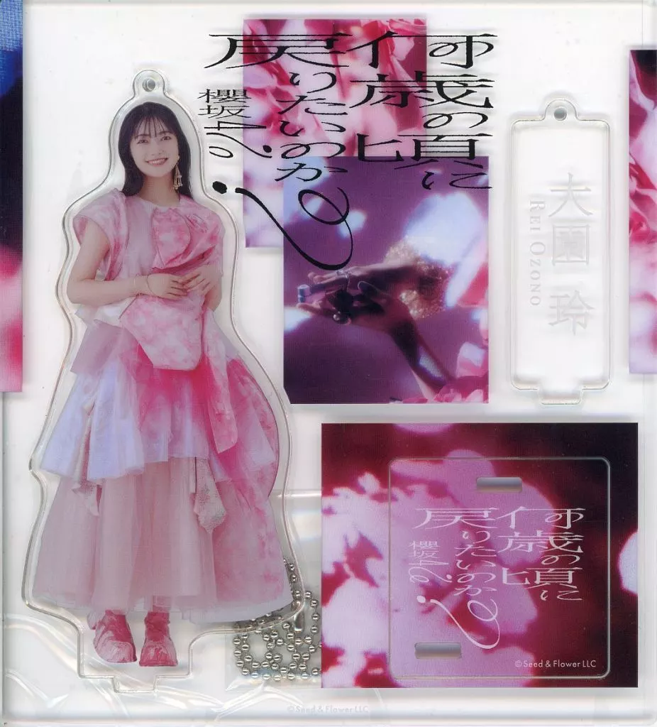 大園玲(櫻坂46) アクリルスタンド(何歳の頃に戻りたいのか?ジャケット写真衣装) 「何歳の頃に戻りたいのか?」