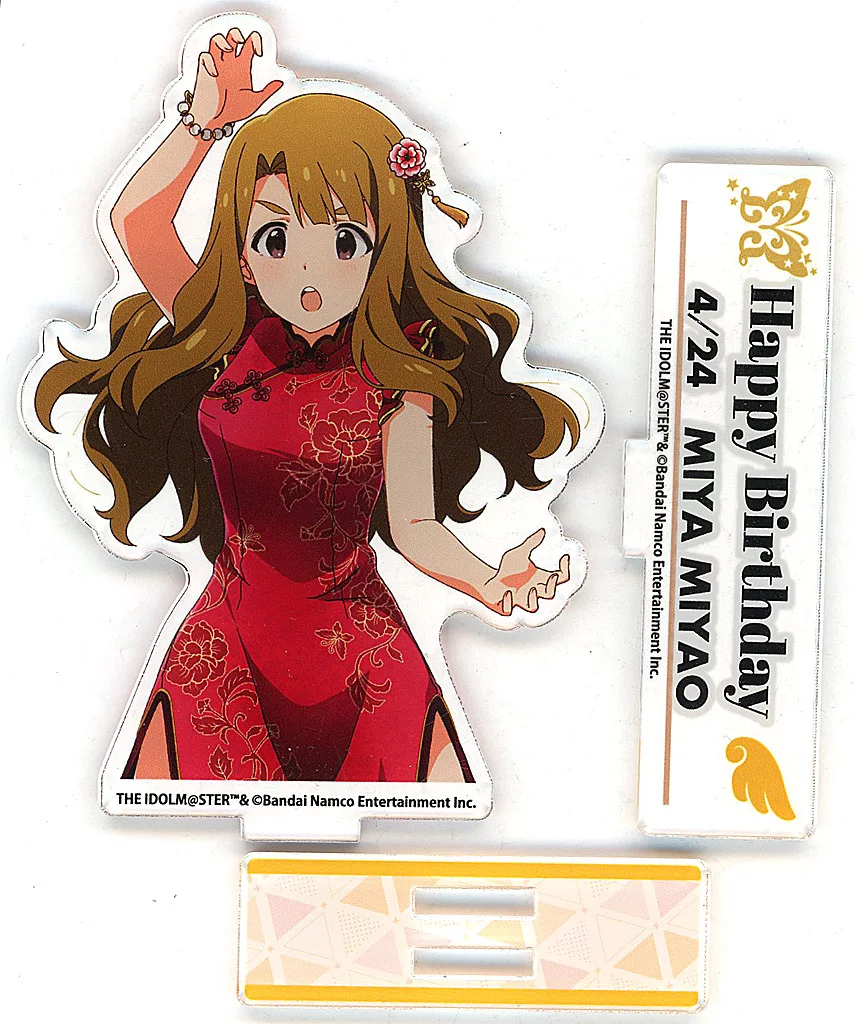 宮尾美也 バースデーアクリルジオラマスタンド 4月 「アイドルマスター ミリオンライブ!」 コトブキヤショップ限定