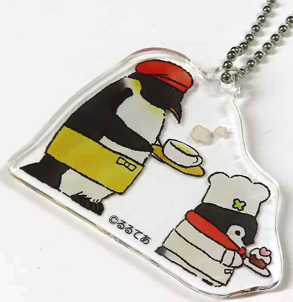 コウペンちゃん＆大人のペンギンさん 「コウペンちゃん 原画展＆コラボカフェ アクリルキーチェーン」