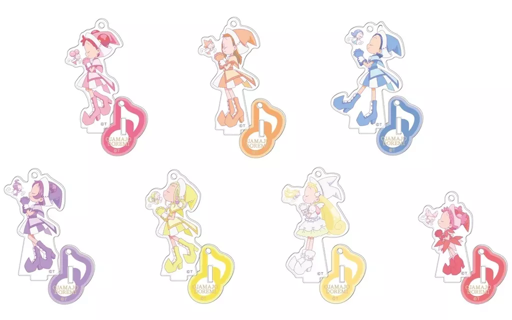 全7種セット 「おジャ魔女どれみドッカ～ン! スタンドミニアクリル」