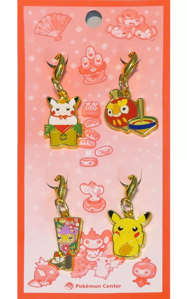 集合 メタルチャームセット お正月2016 「ポケットモンスター」 ポケモンセンター限定