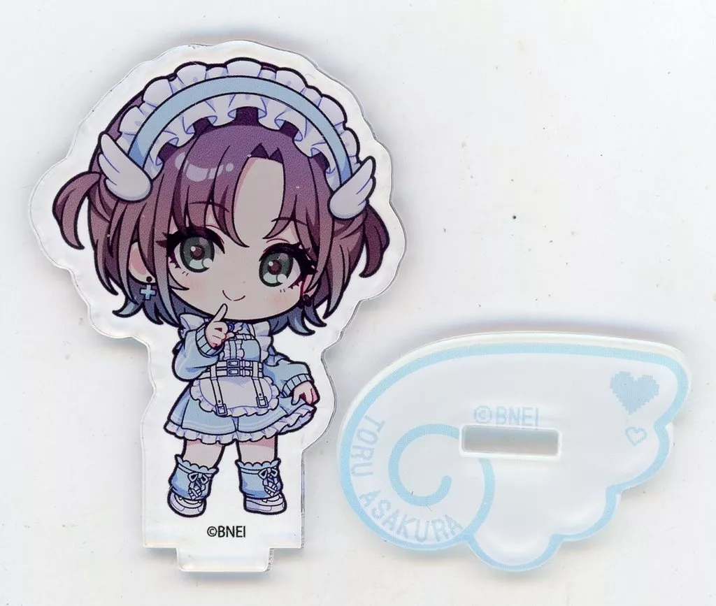浅倉透 「アイドルマスター シャイニーカラーズ 黛冬優子 POP UP SHOP ふゆコレクション トレーディングミニキャラアクリルスタンド ふゆコレクション 大阪ver.」